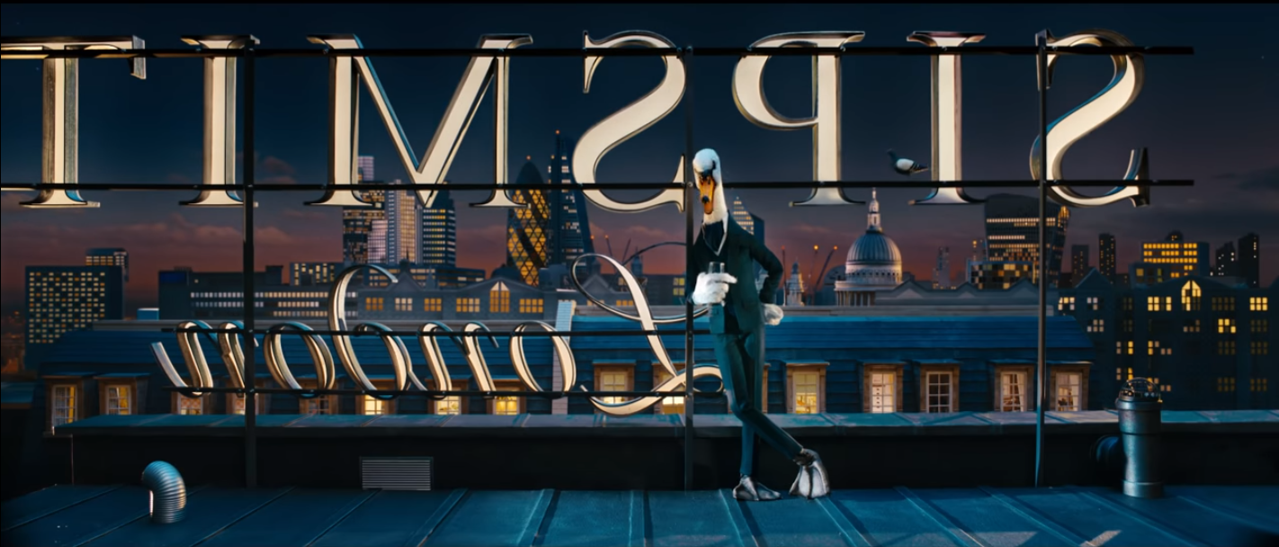 Somewhat Pompous Mr Swan Leads in Brilliant Gin Ad