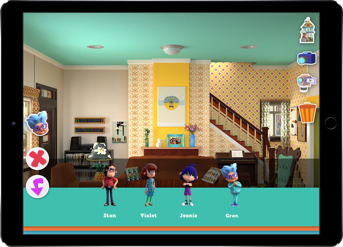 Kazoops Monty's World iPad app